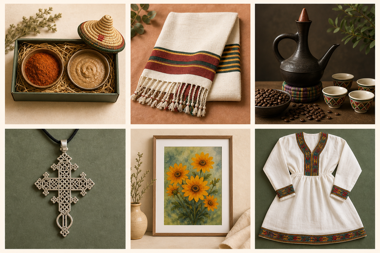 Ethiopian spice gift set